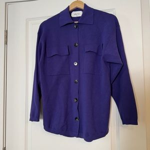 Aritzia Wilfred Free Oversized Button down sweater